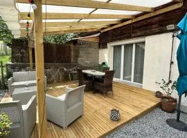 La Souste appartement avec jardin privatif