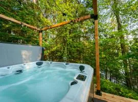 Le Chalet Bleu, spa au bord du lac