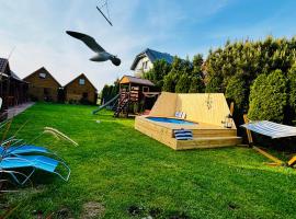 Domki Laguna，位于济夫努夫的温泉住宿