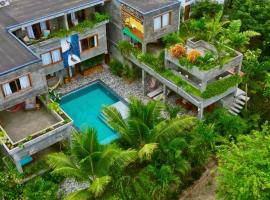 Hermanos Perdidos Surf，位于Las Tunas的带泳池的酒店