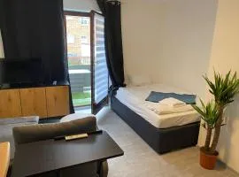 1 Zimmer Ferienapartment mit Parkmöglichkeit und Balkon