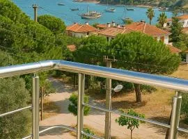 Villa with private pool and unique sea view in Çeşme