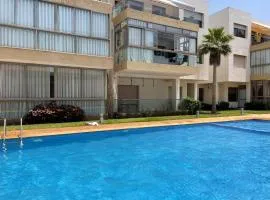 Appartement à blue beach sidi rahal uniquement pour familles