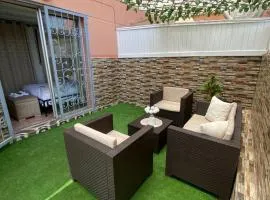 Appartement avec terrasse - séjour détente à quelques pas de la plage