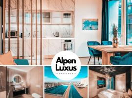 KAISER LODGE - Rooftop Pool & Underground Car Park by AlpenLuxus Appartements，位于维也纳的木屋
