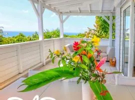 Haut de villa BEL BO & Bas de villa Tibo vu mer et accès mer
