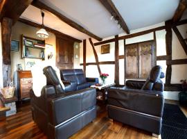 Charming Cottage in Malmedy, cleaning included，位于里格纽威勒的酒店