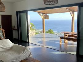 Villa Ti Rati - Vue mer exceptionnelle sur Saint Leu，位于圣勒的酒店