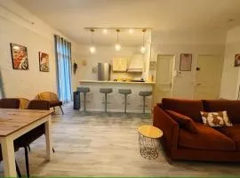 Grand T2 avec Clim Balcon Wifi