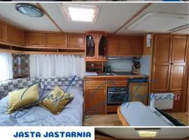 Jasta - przyczepa do wynajęcia - 5 minut od Zatoki, na Dradze, Kemping FlowCamp
