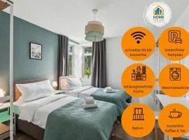 6 Schlafplätze - Zentral, Balkon, Parkplatz, Küche