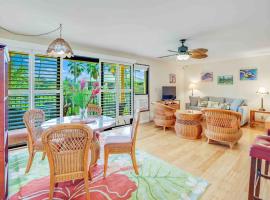 Tropical 1 Bedroom with 2 Full Bath at Resort，位于利胡埃的酒店