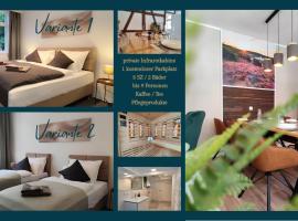 ApartZ - Celle Altstadt - bis 9 Personen Ideal für Familien und Gruppen, 3 SZ, 2 Bäder, Infrarotsauna, inklusive Parkplatz, Dachterrasse，位于策勒的酒店