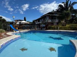 Finca Hotel El Bonsai，位于普韦布洛保的酒店