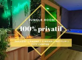 Jungle Room - Sauna, Jacuzzi, Cinéma - Hyper Centre