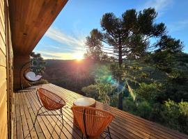 Cabanas Alto Padrão com Jacuzzi, Lareira e cachoeira exclusiva，位于乌鲁佩马的酒店