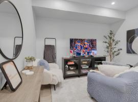 1 BR Suite Stylish Coffee Station Stocked sleep 4，位于埃德蒙顿的酒店