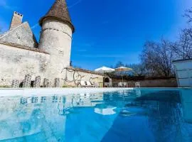 Beautiful Castle in Le Veurdre with Private Pool, cleaning included