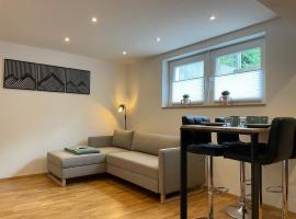 1,5-Zimmer, Top ausgestattet, 4 Pers, Souterrain, Self Check-in, Parkplatz, Netflix & Amazon Prime，位于弗林茨巴赫的酒店