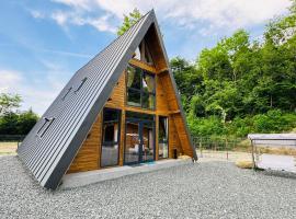 Cabana Twins A-Frame 2，位于锡比乌的酒店