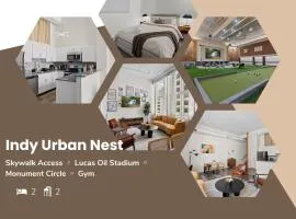 Indy Urban Nest - Sleeps 8 - Skywalk Access - Convention Center