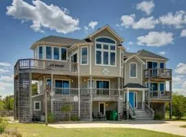 Oceanside in Whalehead with Pool Spa Sleeps 18