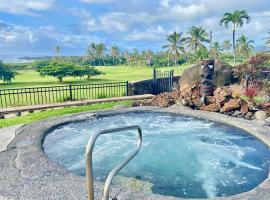Ocean-View 1BR Condo on Black Sands Beach, Pool, Hot Tub，位于Pahala的酒店
