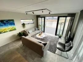 Water Villa in Balk with Private Jetty, cleaning included