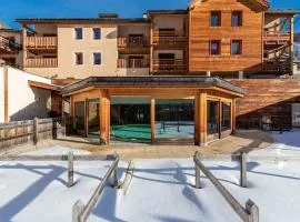 Apt cosy, pied des pistes, résidence confort & spa