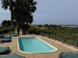 Casa B, Room 4 - mit Pool - at Lagoon - Lo Stagnone Kite Spot - Palm Kite Paradise，位于马尔萨拉的酒店