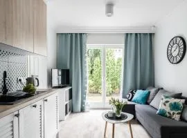 Sanhaus Apartments - MOLO 1 - Studio dla dwojga z patio, blisko plaży