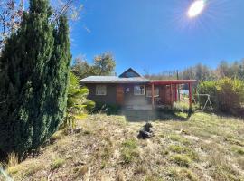 Cabaña Camino Termas de Chillan Hermoso Recinto，位于El Cerrillo的木屋