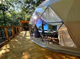 Falling Stars at Bull Shoals Lake，位于Oakland的豪华帐篷