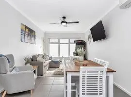 Stylish Seaside Suite with Arcade and Balcony