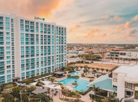 Radisson Blu Aruba，位于棕榈滩的酒店