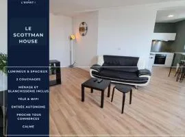 Le ScottmanHouse - Appartement privé - Centre ville - Gare - Wi-Fi