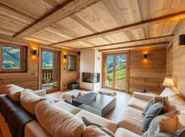 Chalet Plalessu - Latitude Champ&eacute;ry，位于Val-d'Illiez的乡村别墅
