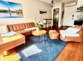 Stylish Heritage Gem facing Stewart Park and Town Hall