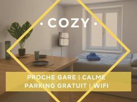 Le Nid Cozy à 2 Pas de la Gare St-Dié - Wifi - Calme，位于圣迪耶的酒店
