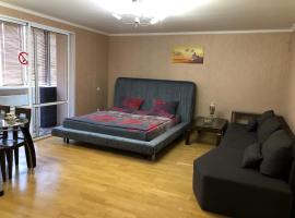 1 комнатная квартира студио возле ТРЦ Днепроплаза，位于切尔卡瑟的Spa酒店