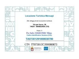 Locazione turistica messapi