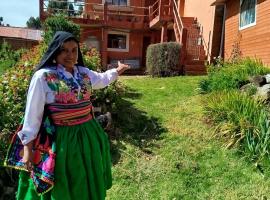 Amantani Elisa's Lodge，位于奥科苏尤的宾馆