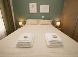 Golden Palm Tree Maisonette，位于V&iacute;ssa的海滩酒店