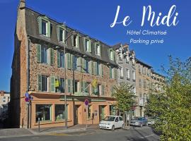 Logis Hôtel Restaurant du Midi - Rodez Centre，位于罗德兹的酒店