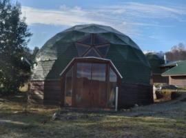 CABAÑA DOMO EN VILLARICA TERRADOMOS AFUNALHUe，位于Nalcahue的酒店