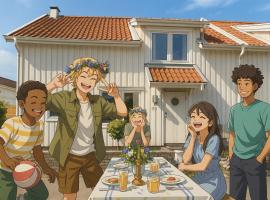 Family friendly detached home i Varberg，位于瓦尔贝里的酒店