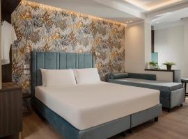 Hotel Grazia Riccione，位于里乔内的海滩酒店