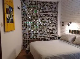 Bottle Wall Room on Pedestrian Street Great Location en Ciudad Vieja