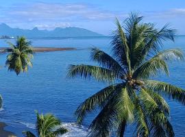 Matavai View - Premium Oceanfront Suite，位于阿鲁埃的酒店