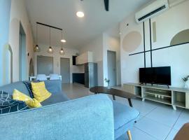 Stylish 3BR Condo at The Zizz，位于八打灵再也的酒店